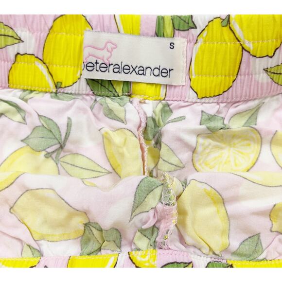 Peter Alexander Lemon Pajama Shorts - Picture 3 of 6